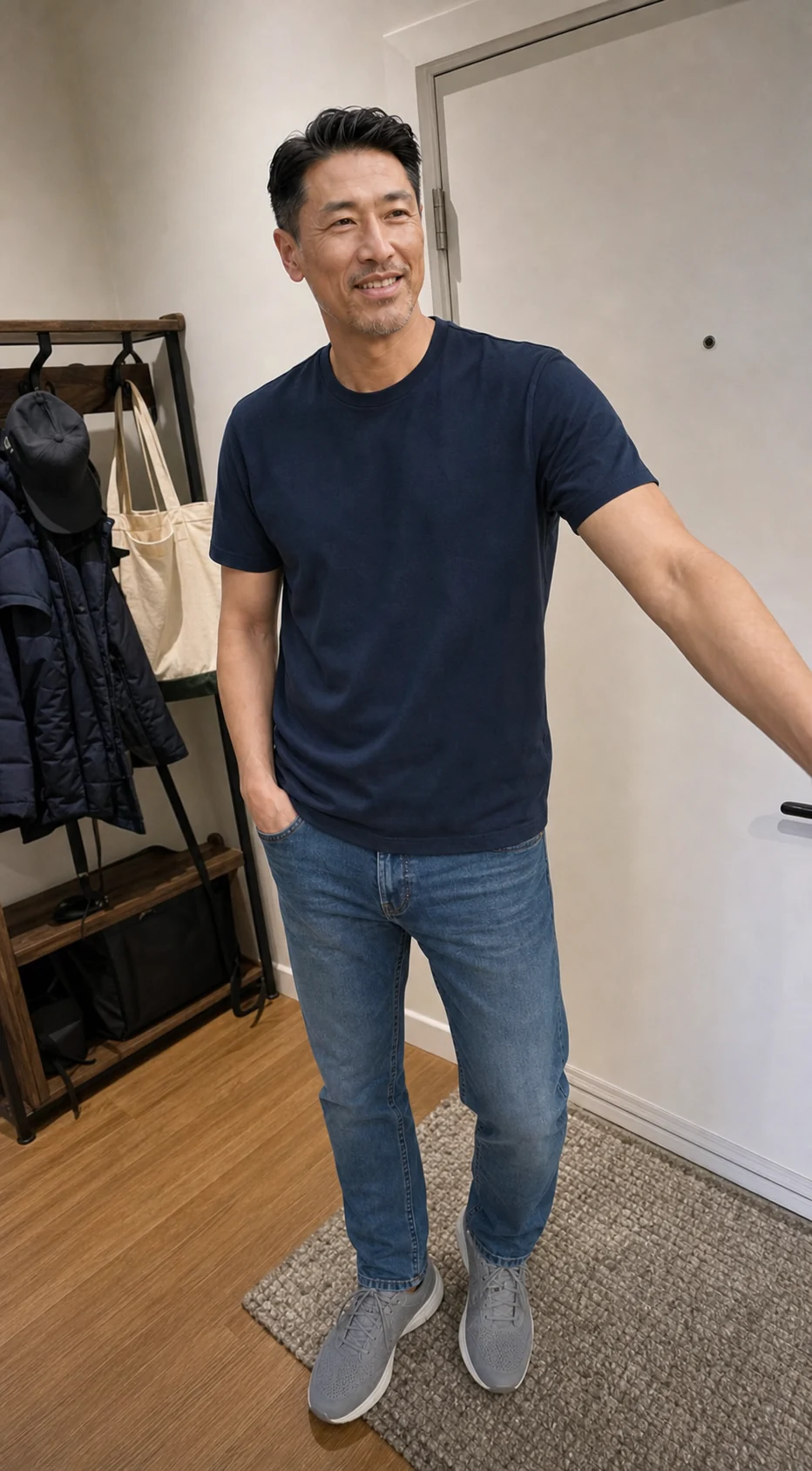 Daniel before styling